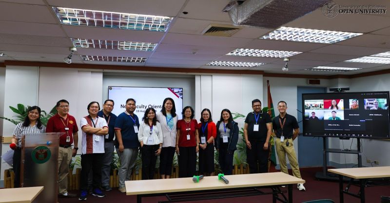 Participants during the New Faculty Orientation 2025 at AVR, UPOU HQ