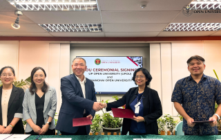MOU signing between UPOU and SOU Principal Signatories