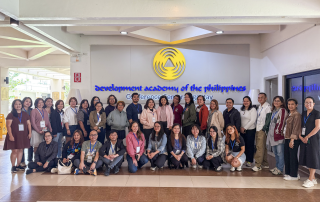OVCAA officials and staff members during its strategic planning on 25-26 July 2025 at the Development Academy of the Philippines in Tagaytay City