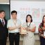 Chancellor Dr. Joane Serrano receiving a token of appreciation for her talk in the iUSR Forum in Kaohsiung Medical University
