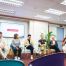 Resource speakers during the open forum. L-R: SK Councillor Francis D. Ajo, Dr. Ricardo Bagarinao, Dean Finaflor Taylan, Asst. Prof. Lloyd Simporios, Asst. Prof. Edmerson Calungsod, Dr. Karl Villegas, Ms. Noreen Alazada, Asst. Prof. Remsce Pasahol