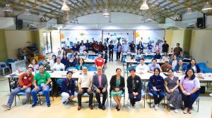 UP Sustainability Caravan- SDG Orientation and Workshop, attended by participants from UPOU and UPLB, held at the UPOU CCDL Auditorium in Los Baños, Laguna.