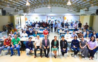 UP Sustainability Caravan- SDG Orientation and Workshop, attended by participants from UPOU and UPLB, held at the UPOU CCDL Auditorium in Los Baños, Laguna.
