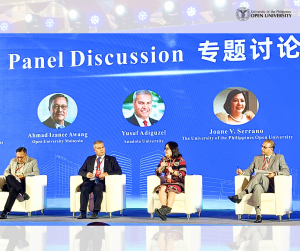 UPOU Chancellor Joane V. Serrano shares her insights on sustainable open education in the digital age.