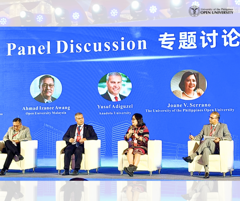 UPOU Chancellor Joane V. Serrano shares her insights on sustainable open education in the digital age.