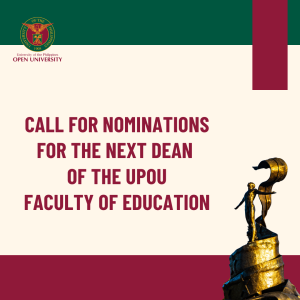 Call for Nomination for Next FED Dean