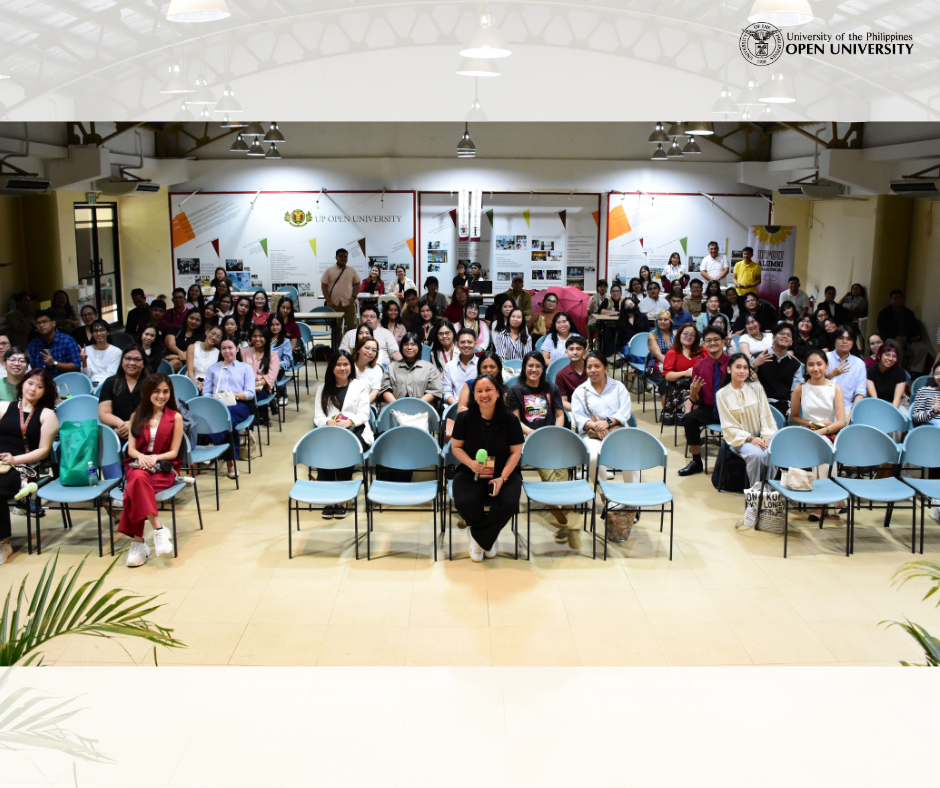 Ms. Anna Cañas-Llamas (front, center) with the UPOU FED Class of 2025