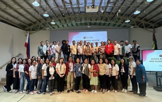 Vice Chancellor Jean A. Saludadez (front, center) with the OVCFA officials and staff members.