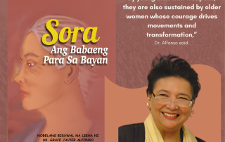 Dr.Grace Alfonso created the graphic novel to highlight the role of women and the elderly in the revolution and transformation of the nation.