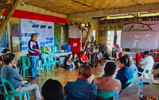 Ray Bayo leads the planning and discussion for the IP community housing project.