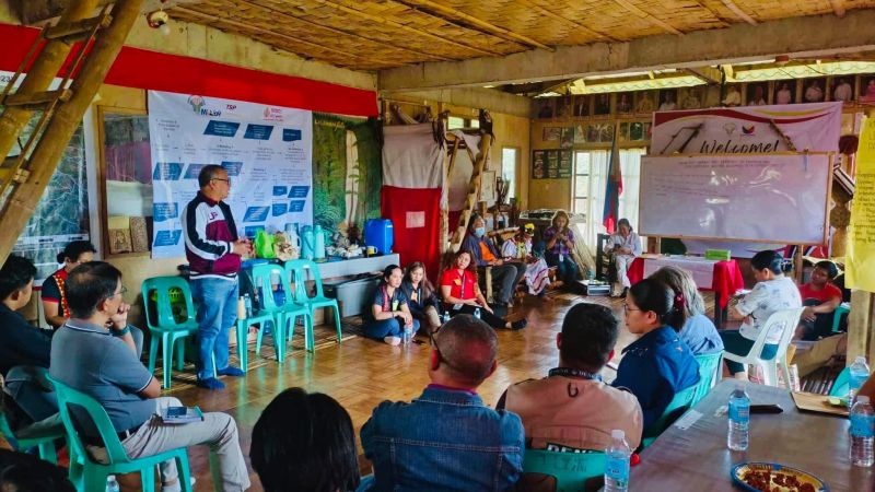 Ray Bayo leads the planning and discussion for the IP community housing project.