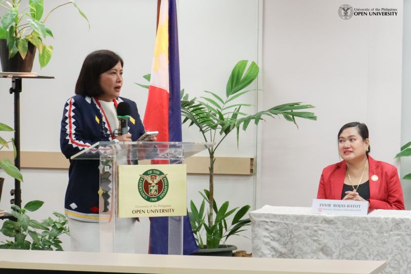 UPOU Chancellor Joane Serrano highlighted the longstanding partnership with WMSU in her message