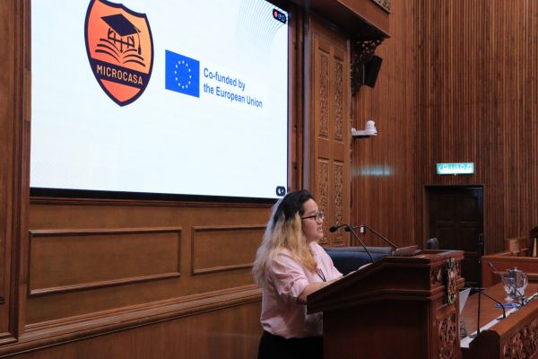 Ms. Macahiya presents her paper during the Parallel Session 2. (Photo from Jacob Carpio)