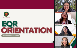 GCAS and DSW program chairs receive guidance ahead of upcoming EQR