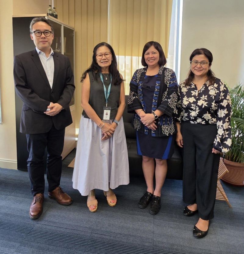 Chancellor Serrano meets with Wawasan Open University Officials Photo from Wawasan Open University.