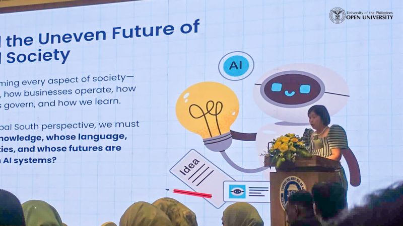 Chancellor Serrano delivered the keynote address for the International Conference as part of the 28th OU5 Biennial Research Summit. 