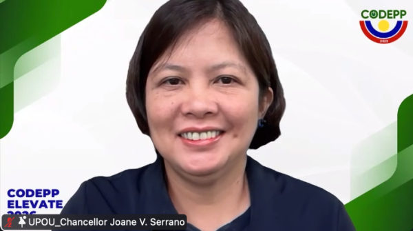 Chancellor Joane V. Serrano highlights UPOU's experience in developing MOOCs and discusses their role in expanding access to lifelong learning.