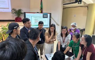 Mr. Pepito T. Dizon provides guidance and facilitates discussions among participants during the group activity for the CSW session