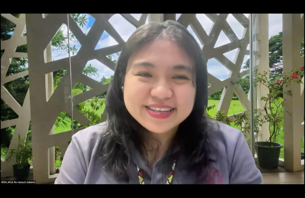 Asst. Prof. Ria Valerie D. Cabanes explains the AAOU and AUN-QA quality assurance frameworks and shares practical approaches to preparing institutional portfolios of evidence for accreditation.