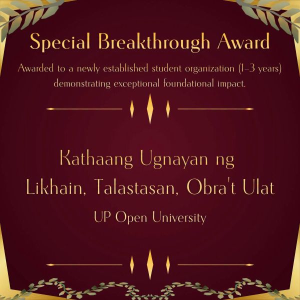KULTOU - Special Breakthrough Award