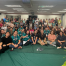 UPOU faculty and staff members at the UPOU Audiovisual room during the launch of Karahayan- Nurturing a Culture of Wellness.