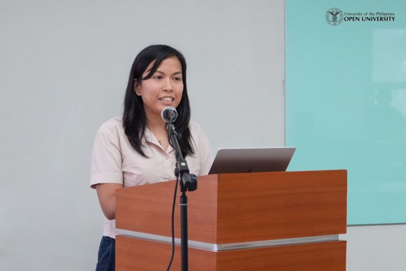 Dr. Ria Mae Borromeo, 31st ICDE World Conference Organizing Committee Chair, provides an overview of the conference and its theme, “Reimagining Education for a Sustainable Future,” to be held in Cebu, Philippines on 15-19 November 2027.