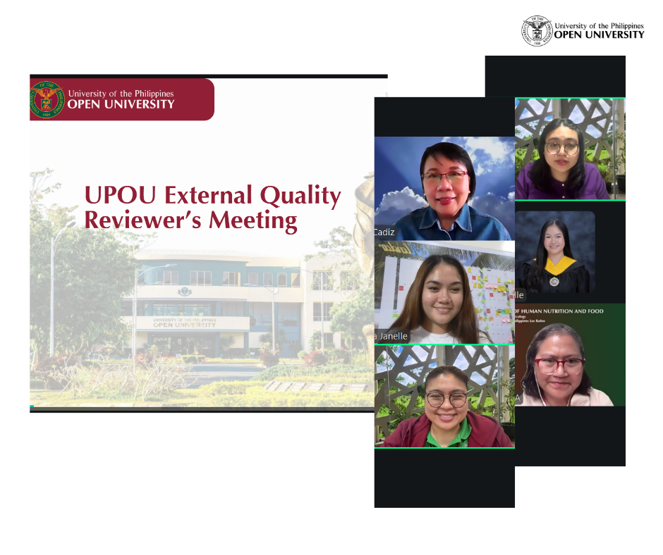 UPOU conducts External Quality Reviewers’ Meetings ahead of 6th External Quality Review